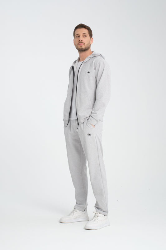 Gri Şeritli Eşofman Takımı